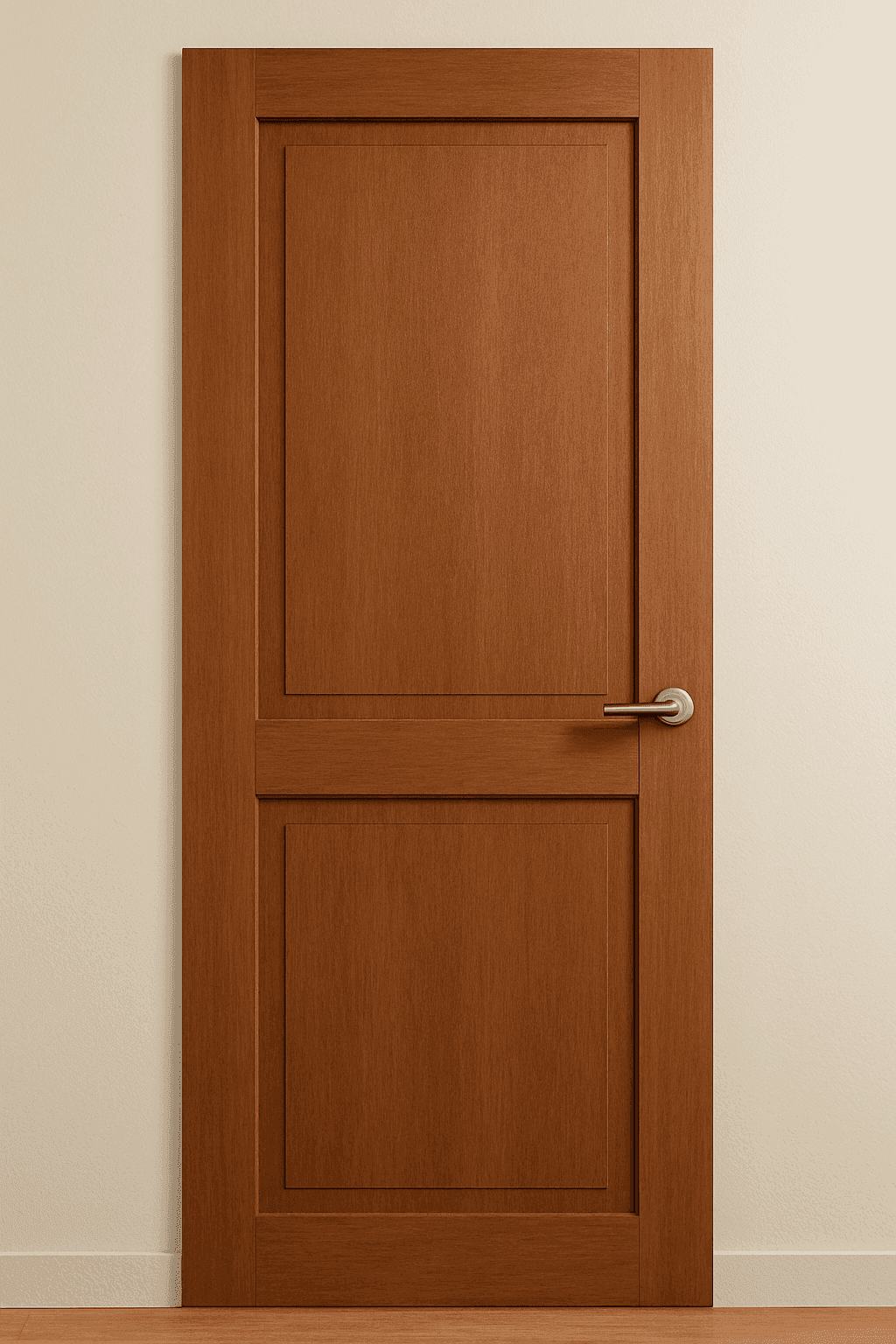 Pintu Panel Mahoni