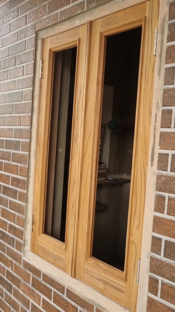 Wooden window design